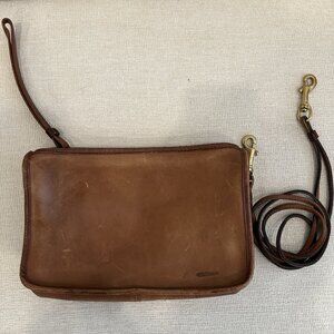 Vintage Coach Crossbody with Double Thin Strap Basic Bag